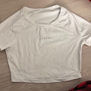 Women's White Crop Top